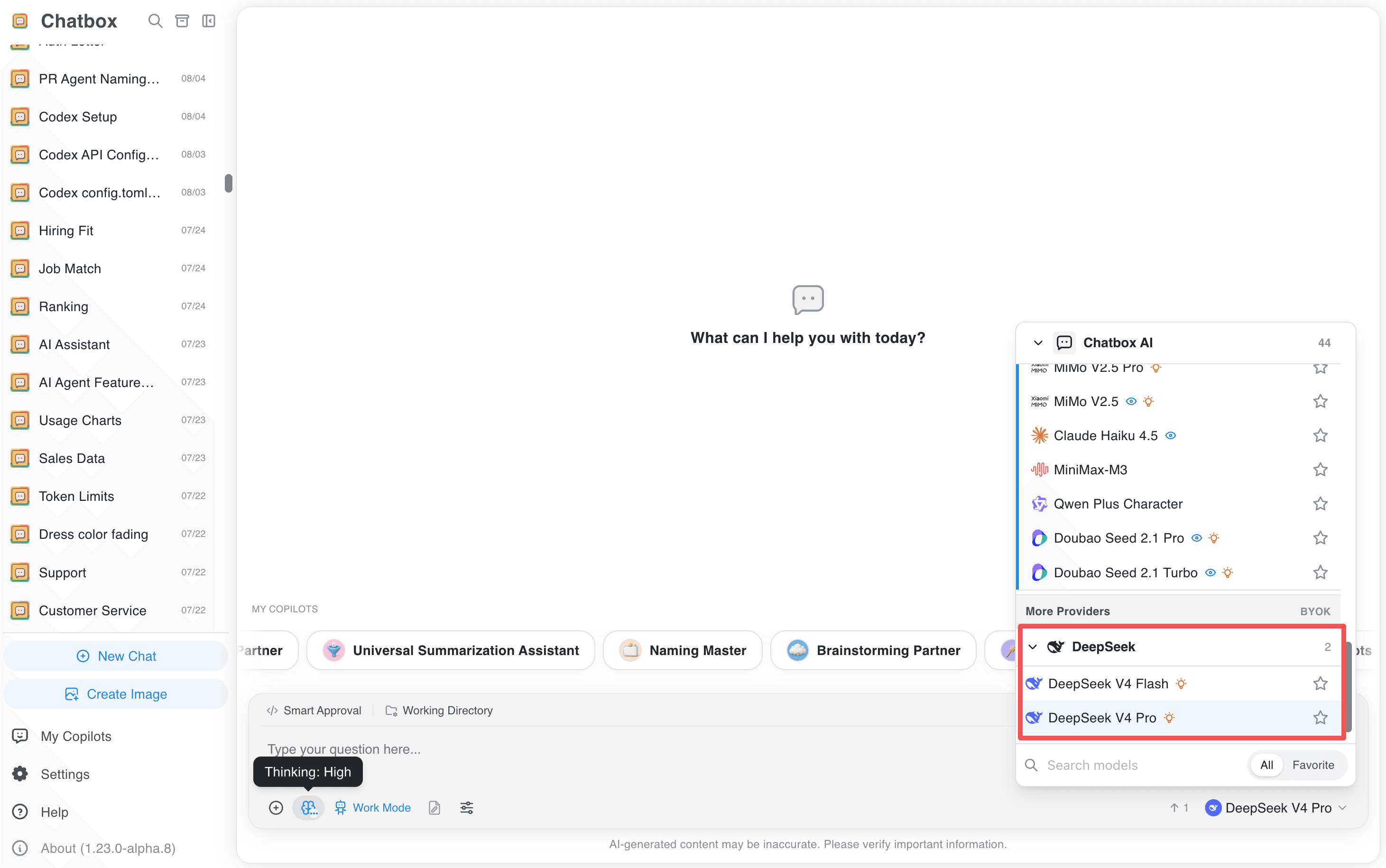Using DeepSeek in Chatbox (Desktop)